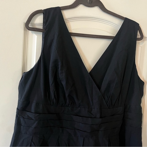 Connected Apparel Black Sleeveless Summer Dress with Butterfly Embroidery 16W - Picture 11 of 16